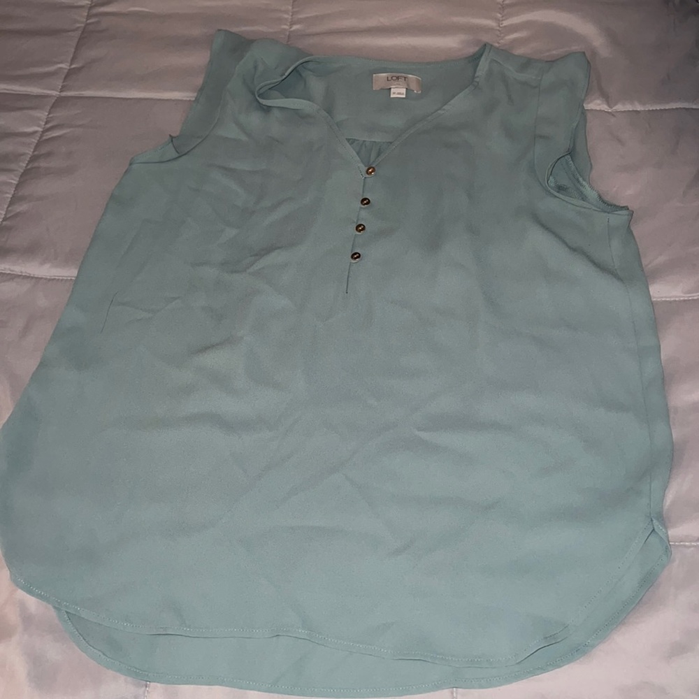 Loft Top Green Petite Small